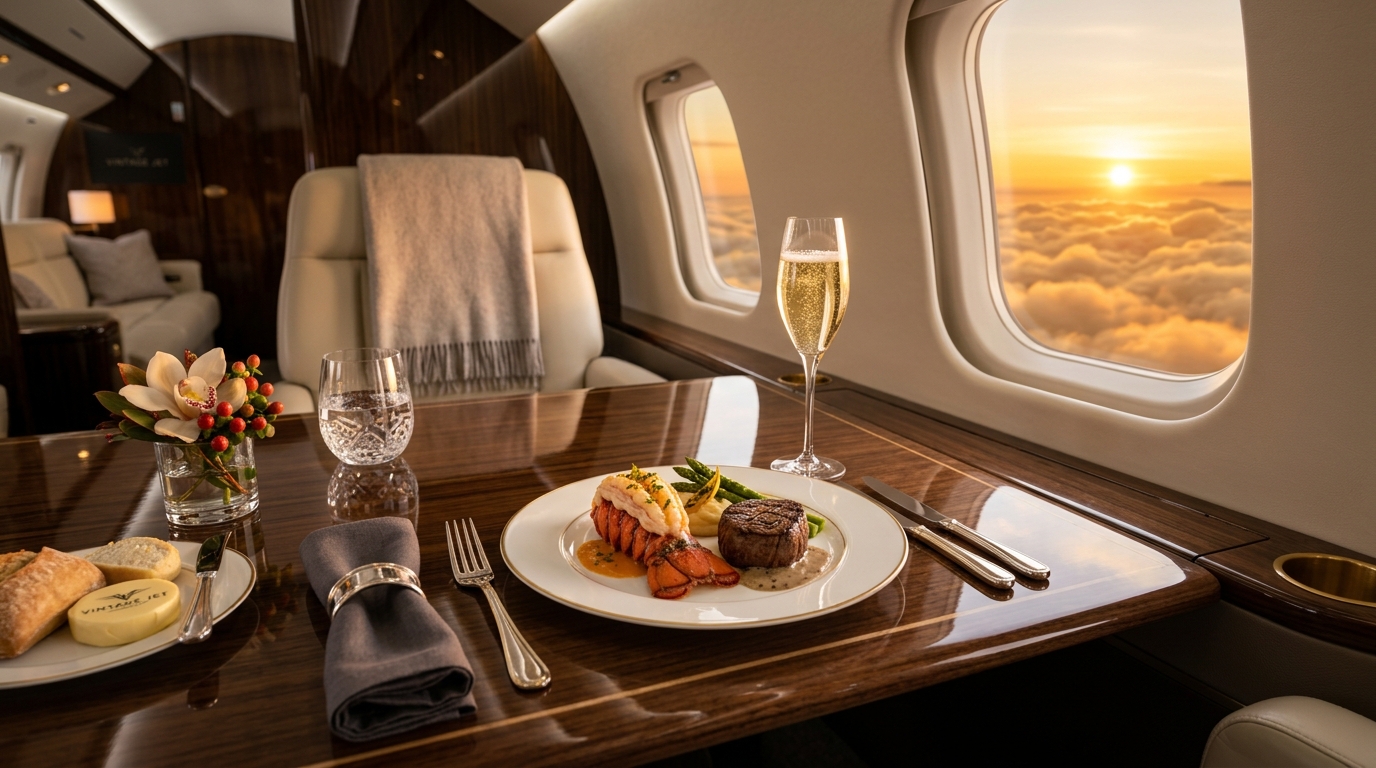 Gourmet In-Flight Catering